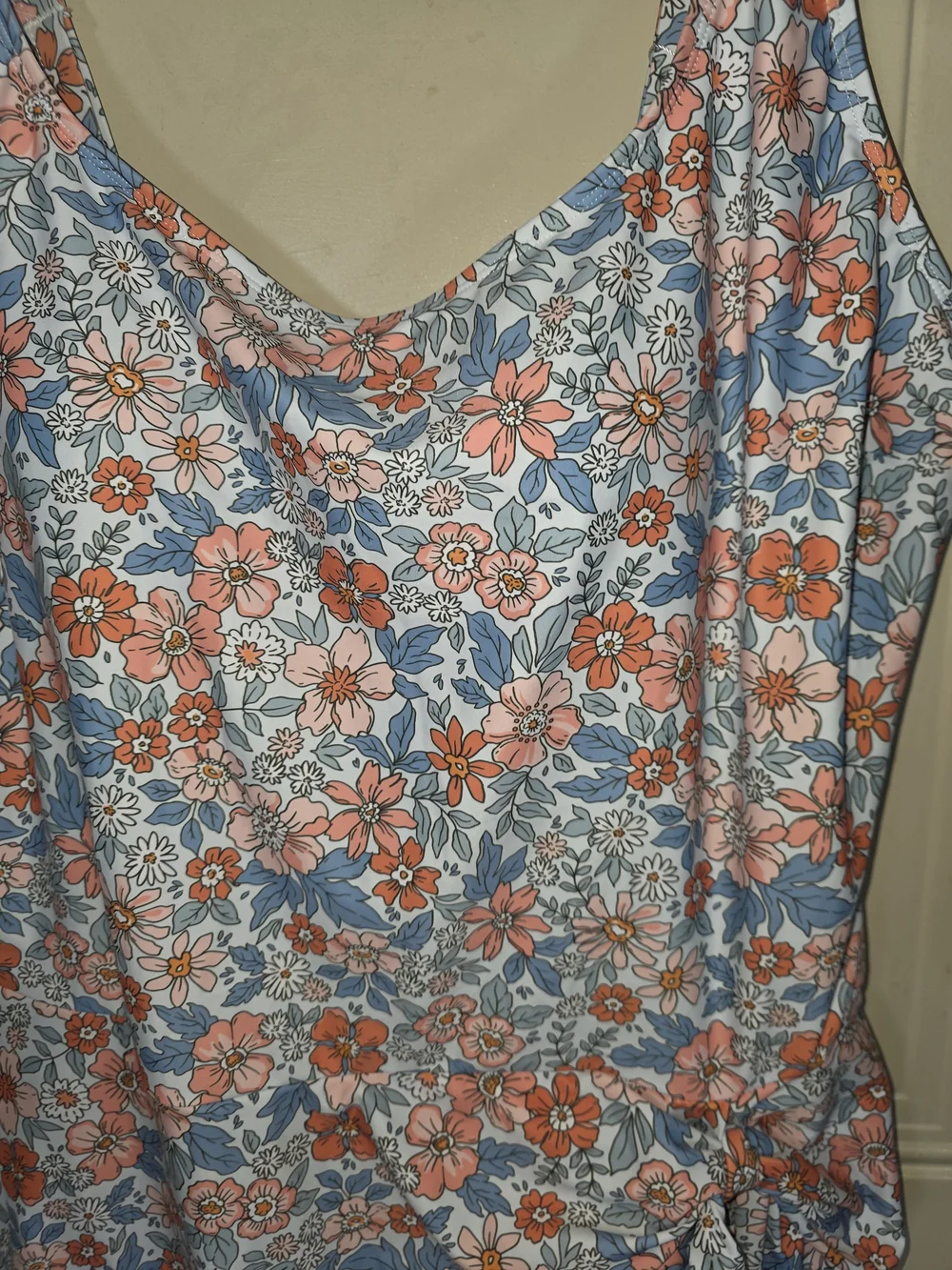 NWT Size‎ 22 Floral Swim Dress One Piece Bathing Suit, Beach, Vacation, Poolside